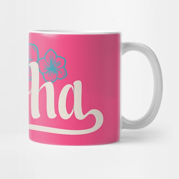 Aloha Hawaiian Hibiscus by bluerockproducts